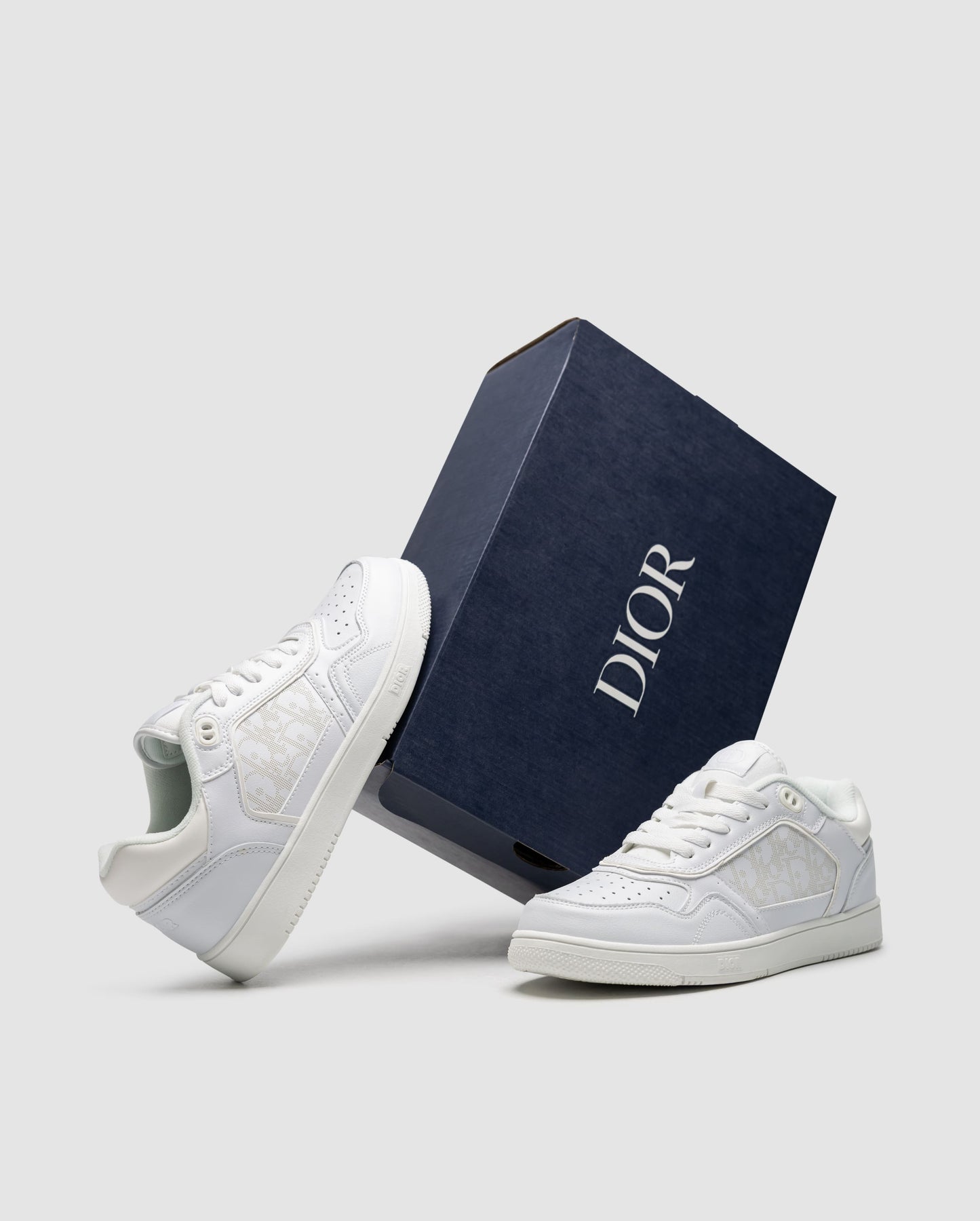 Christian Dior B27 Uptown Low-Top Sneaker White