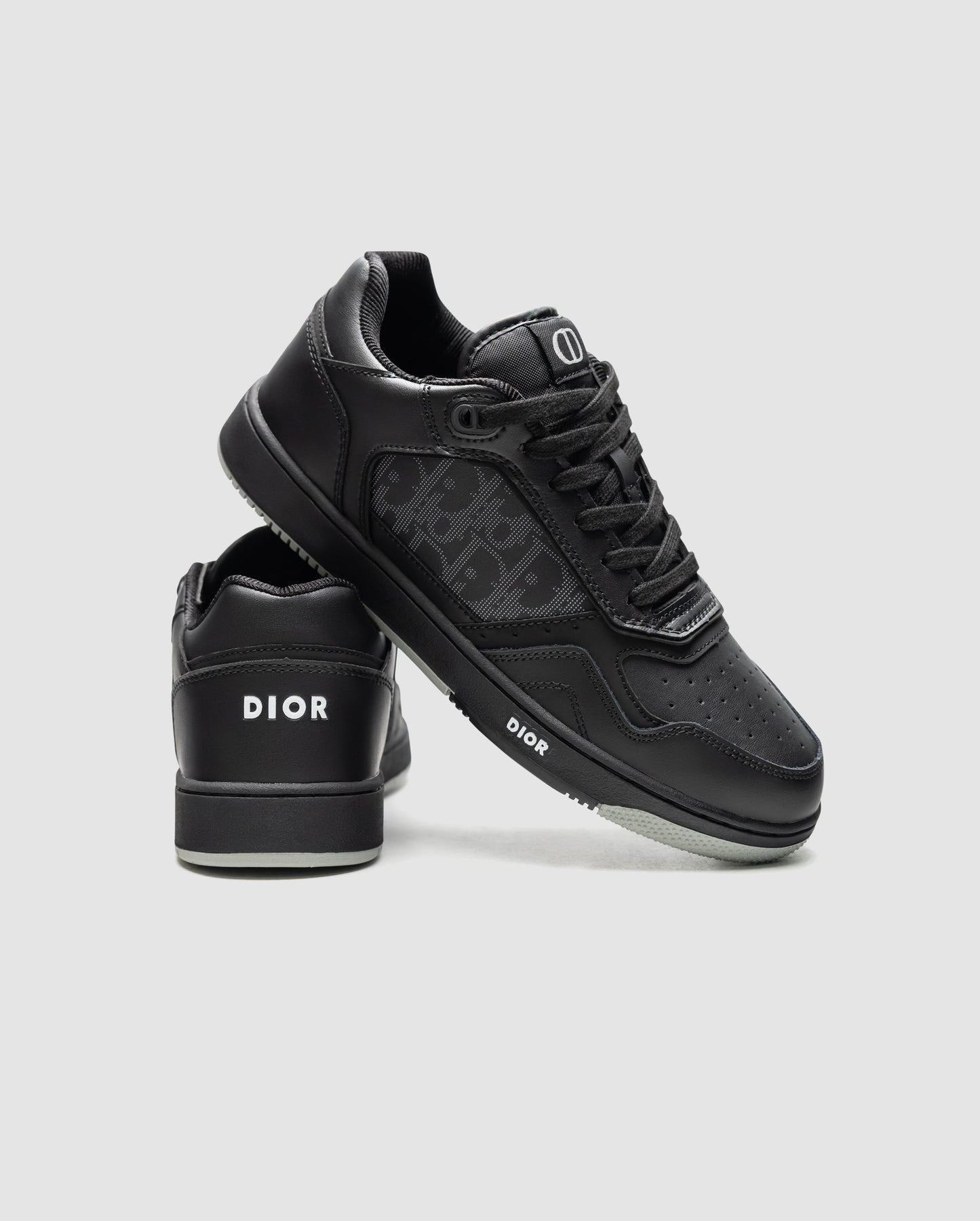 Christian Dior B27 Uptown Low-Top Sneaker Black Grey