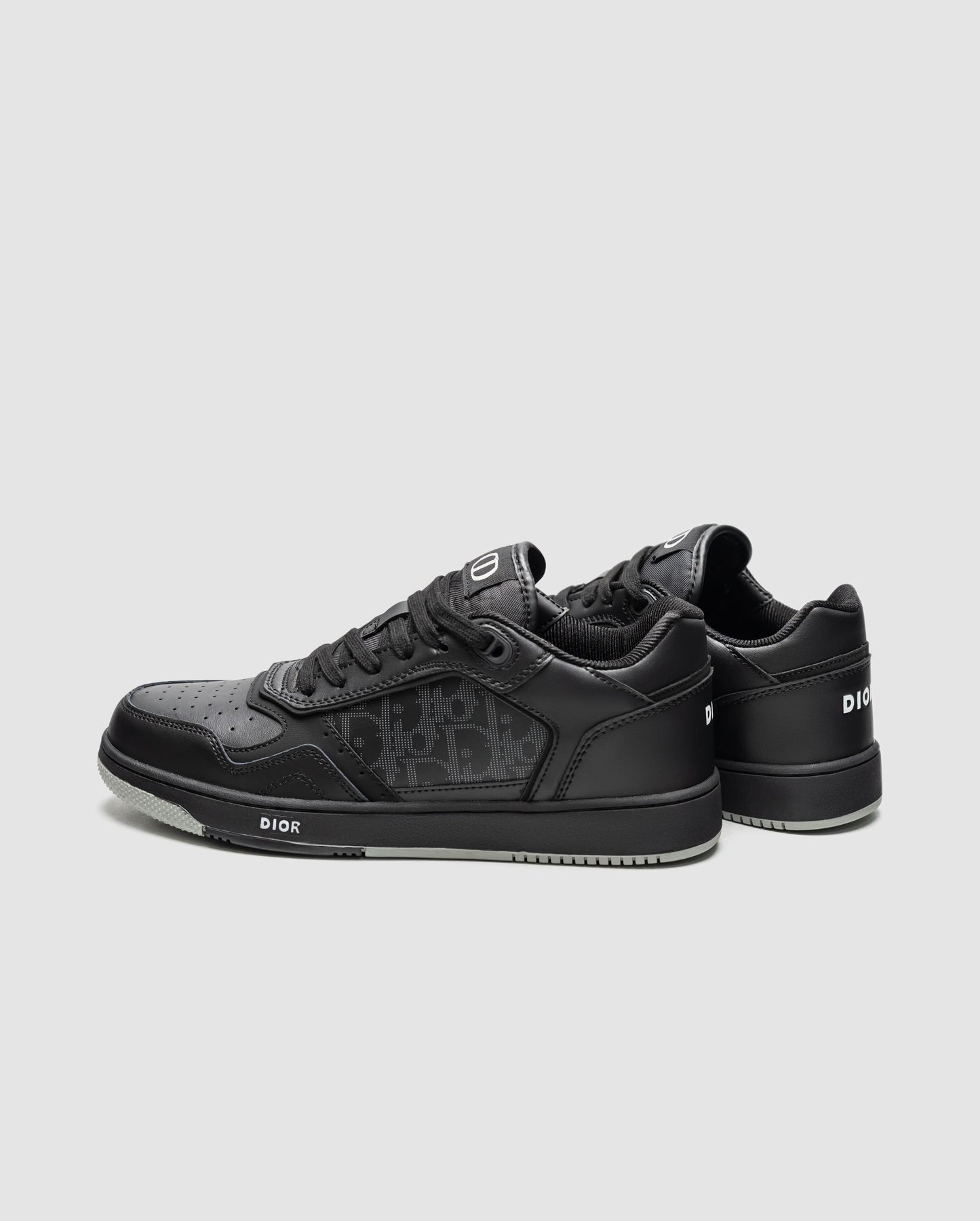 Christian Dior B27 Uptown Low-Top Sneaker Black Grey