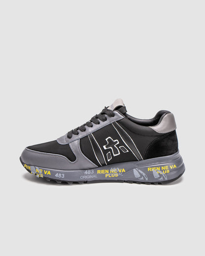 Premiata Mick Triple Black Grey