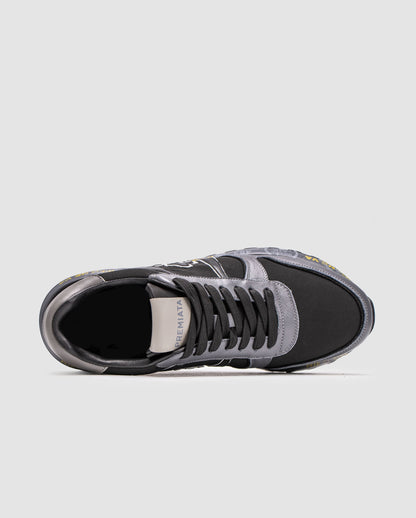Premiata Mick Triple Black Grey