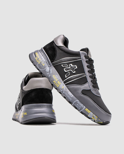 Premiata Mick Triple Black Grey