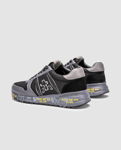 Premiata Mick Triple Black Grey