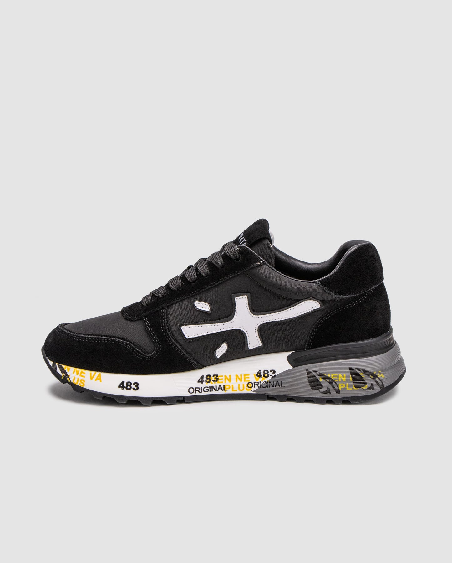 Premiata Mick Black White II
