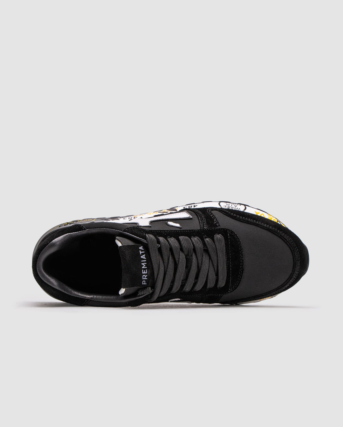 Premiata Mick Black White II