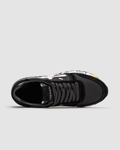 Premiata Mick Black White II