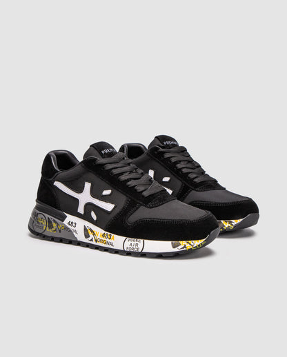 Premiata Mick Black White II