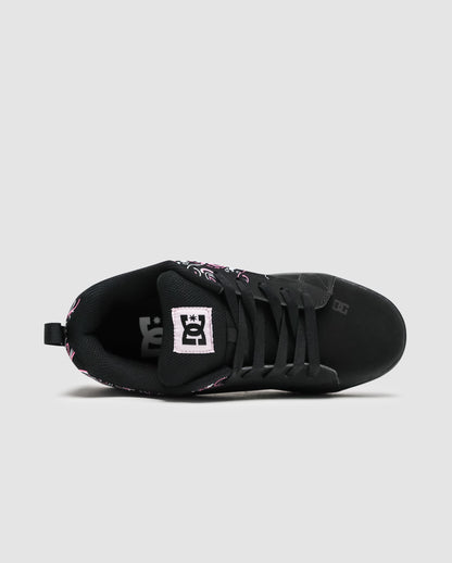 DC Court Graffik Black Pink Sabbath