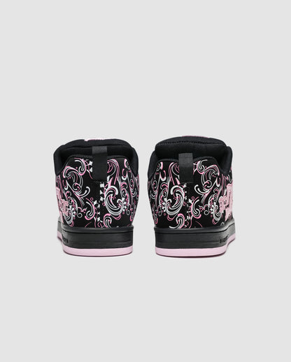 DC Court Graffik Black Pink Sabbath