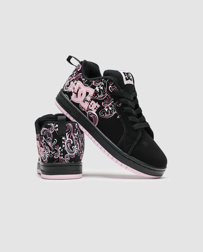 DC Court Graffik Black Pink Sabbath