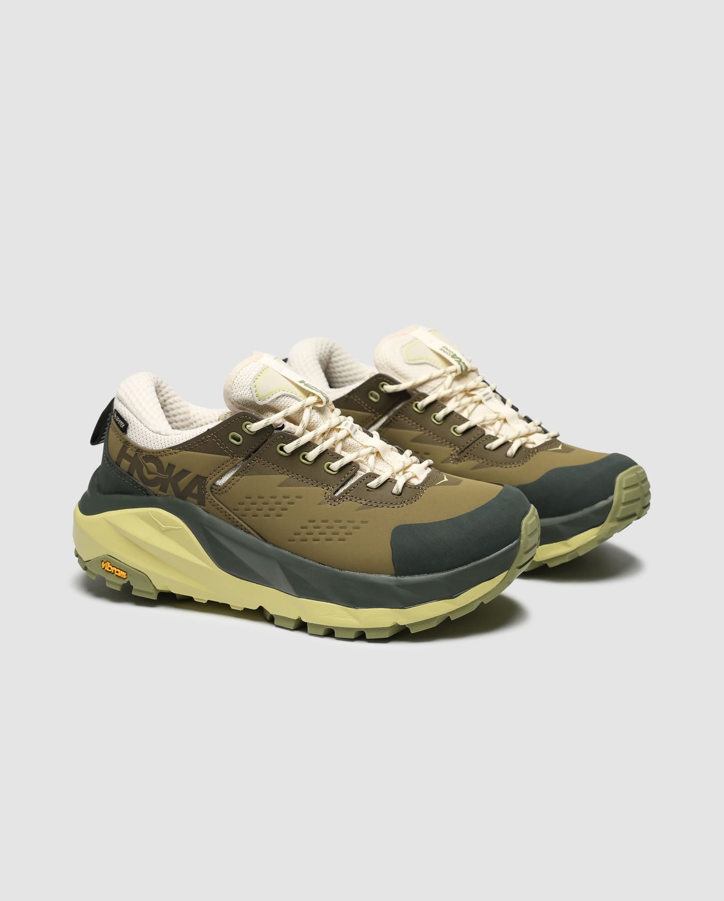 Hoka One M Kaha 2 Low GTX (Gore-Tex) Sneaker Fennel Eggnog Brown