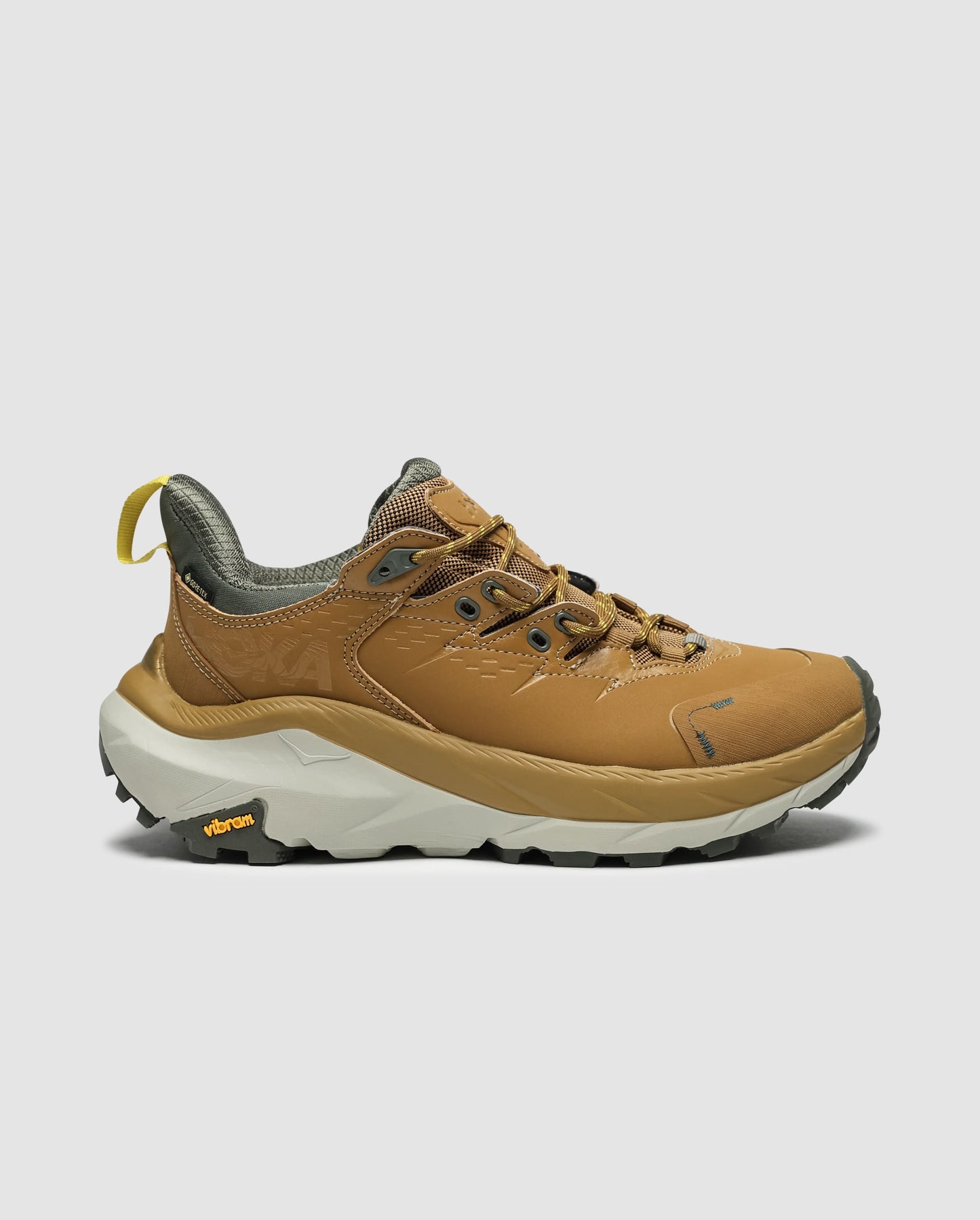 Hoka One M Kaha 2 Low GTX (Gore-Tex) Sneaker Fennel Eggnog Brown