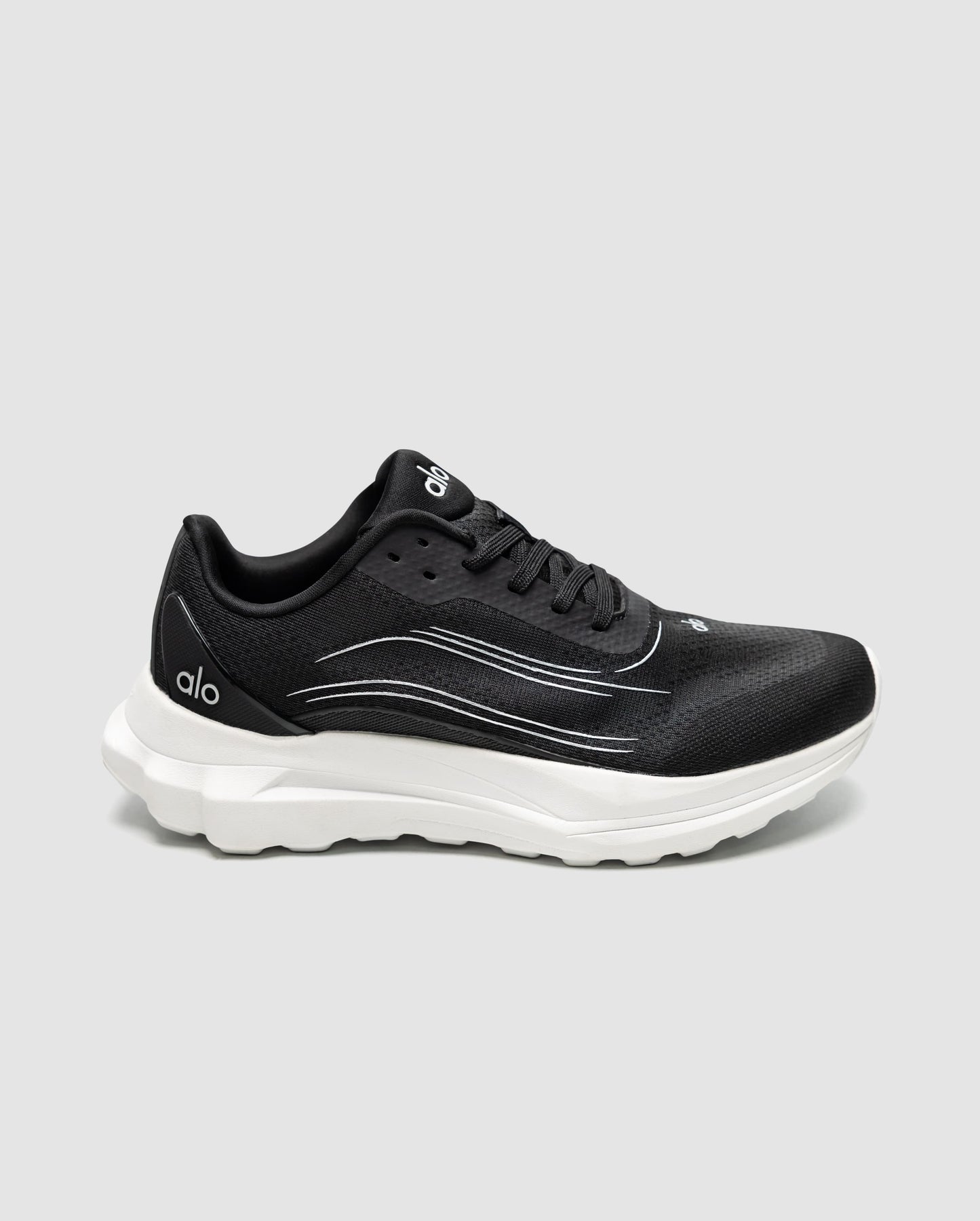 Alo Yoga Runner Black White