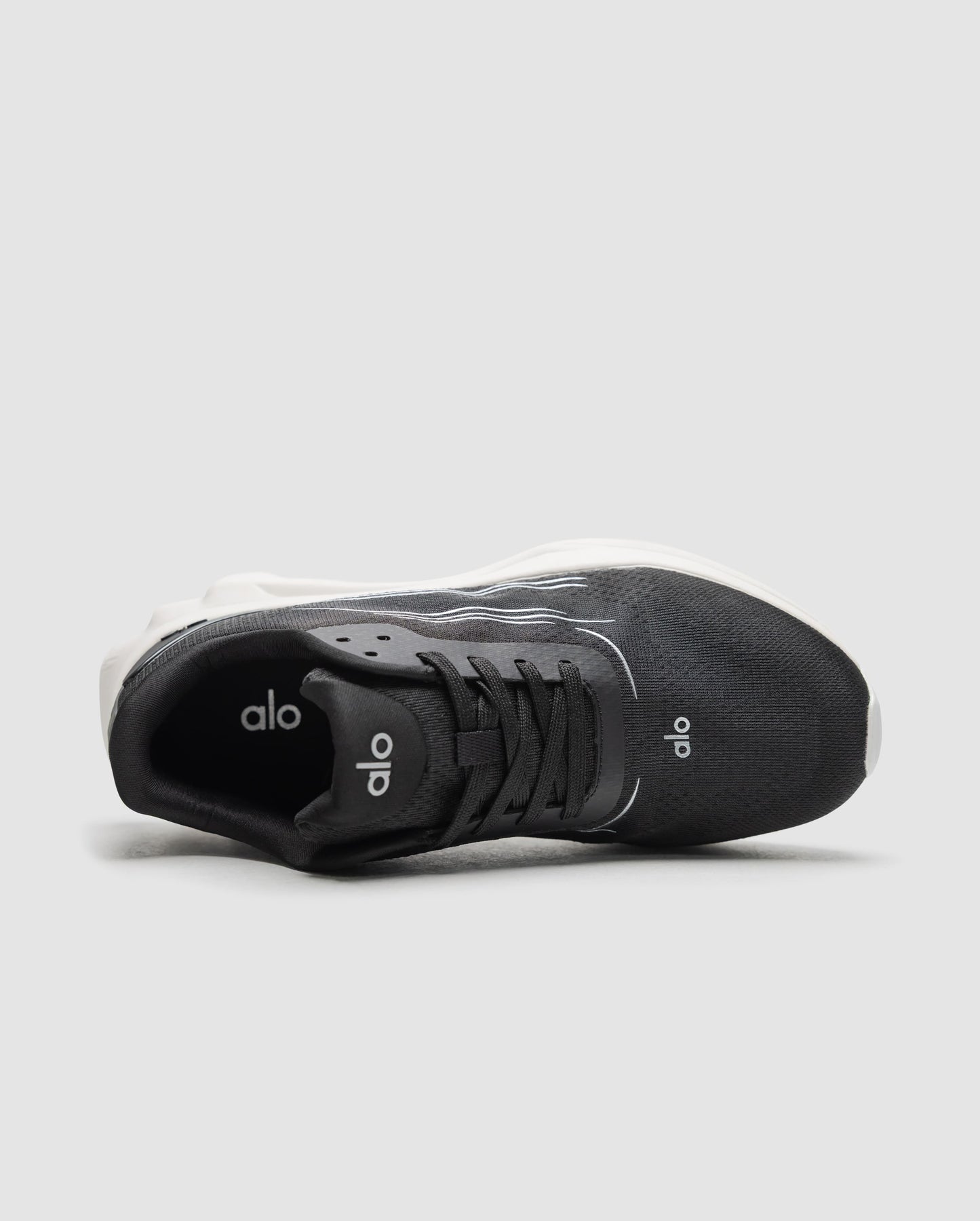 Alo Yoga Runner Black White