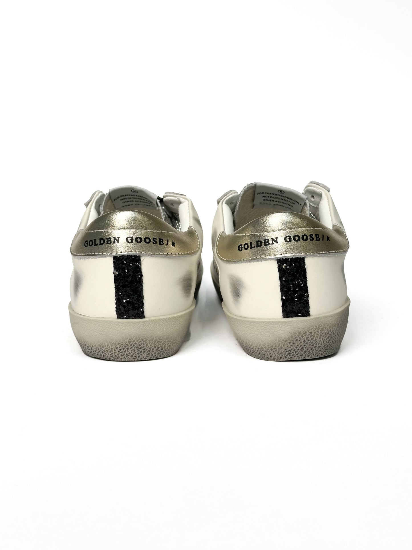 Golden Goose Superstar GGDB SSTAR Leo Print Silver Sparkle