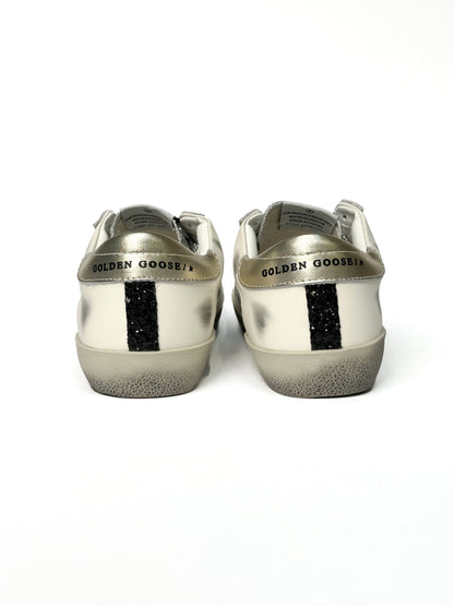 Golden Goose Superstar GGDB SSTAR Leo Print Silver Sparkle