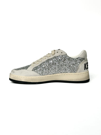 Golden Goose Superstar Ballstar Sparkle Light Grey