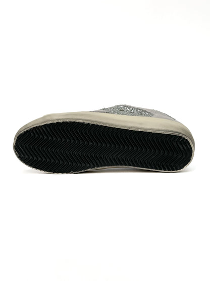 Golden Goose Superstar GGDB Star Light Grey Sparkle