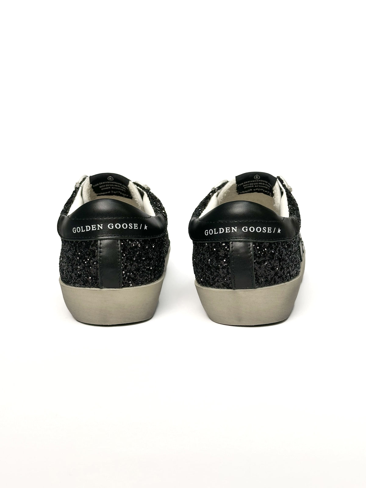 Golden Goose Superstar Black Sparkles