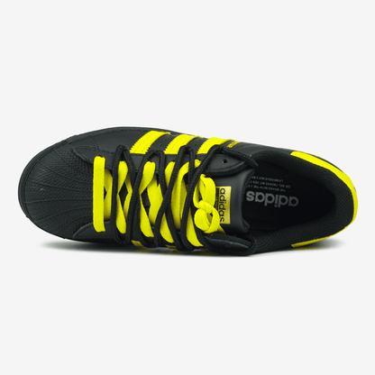 Adidas Superstar Pokemon Black Yellow Custom