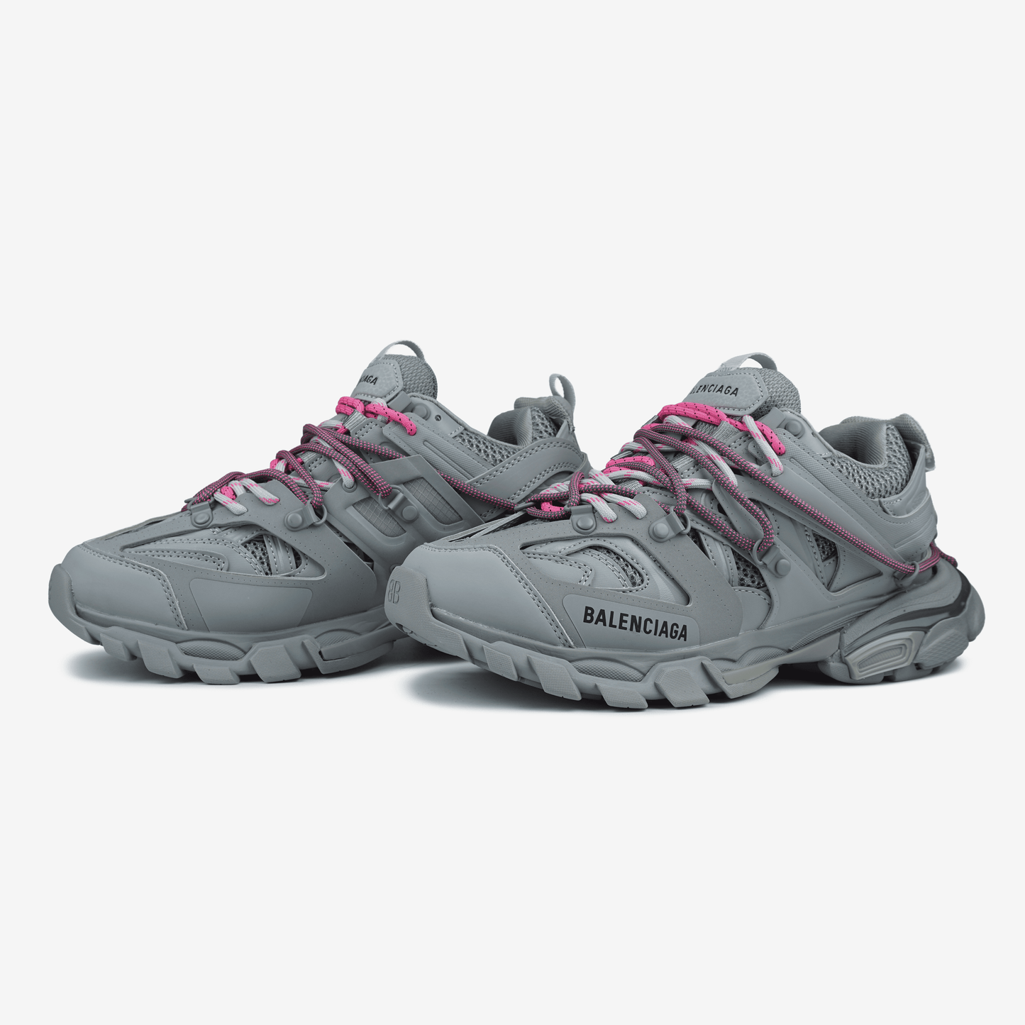 Balenciaga Track Trail Laces Grey Pink