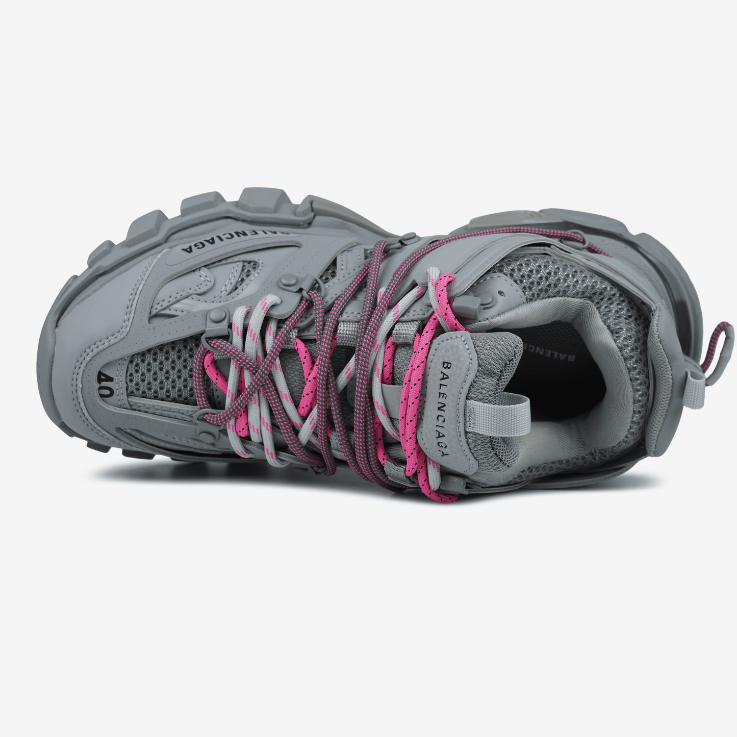 Balenciaga Track Trail Laces Grey Pink