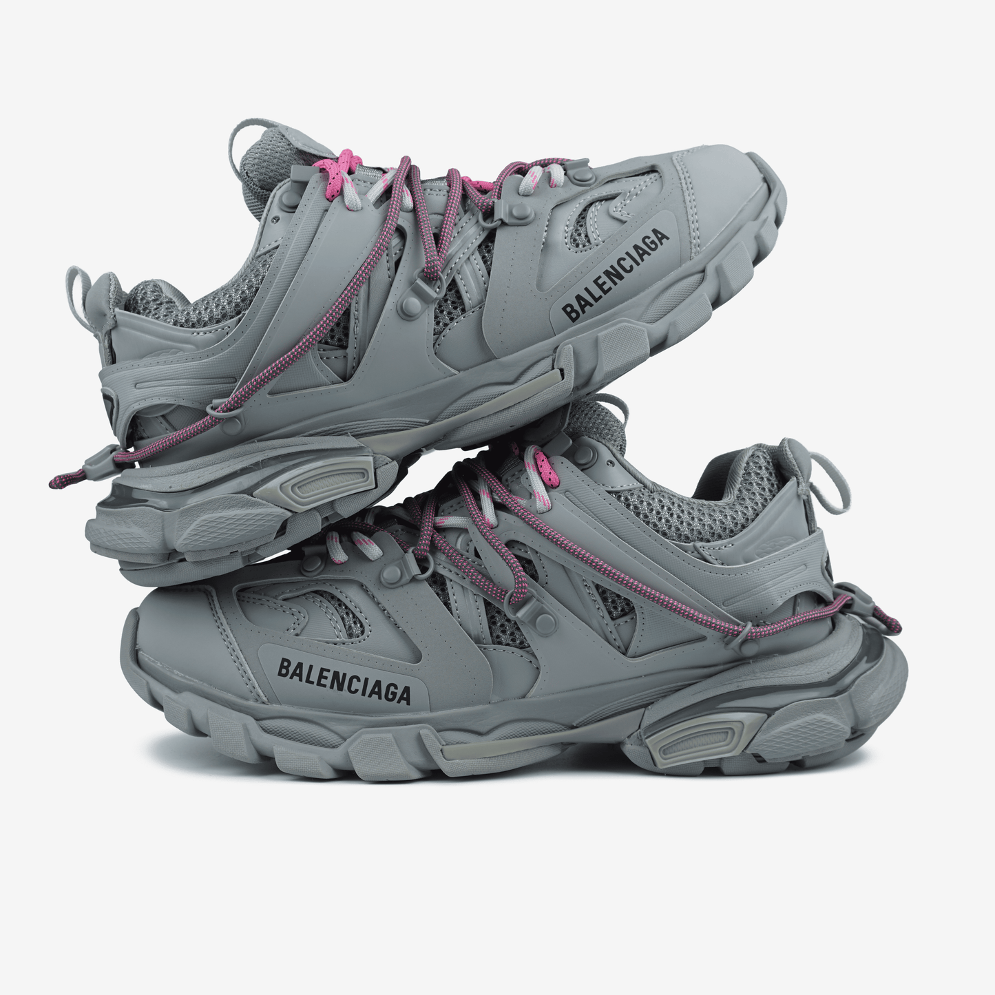 Balenciaga Track Trail Laces Grey Pink