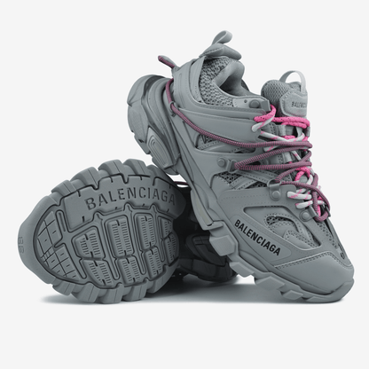 Balenciaga Track Trail Laces Grey Pink