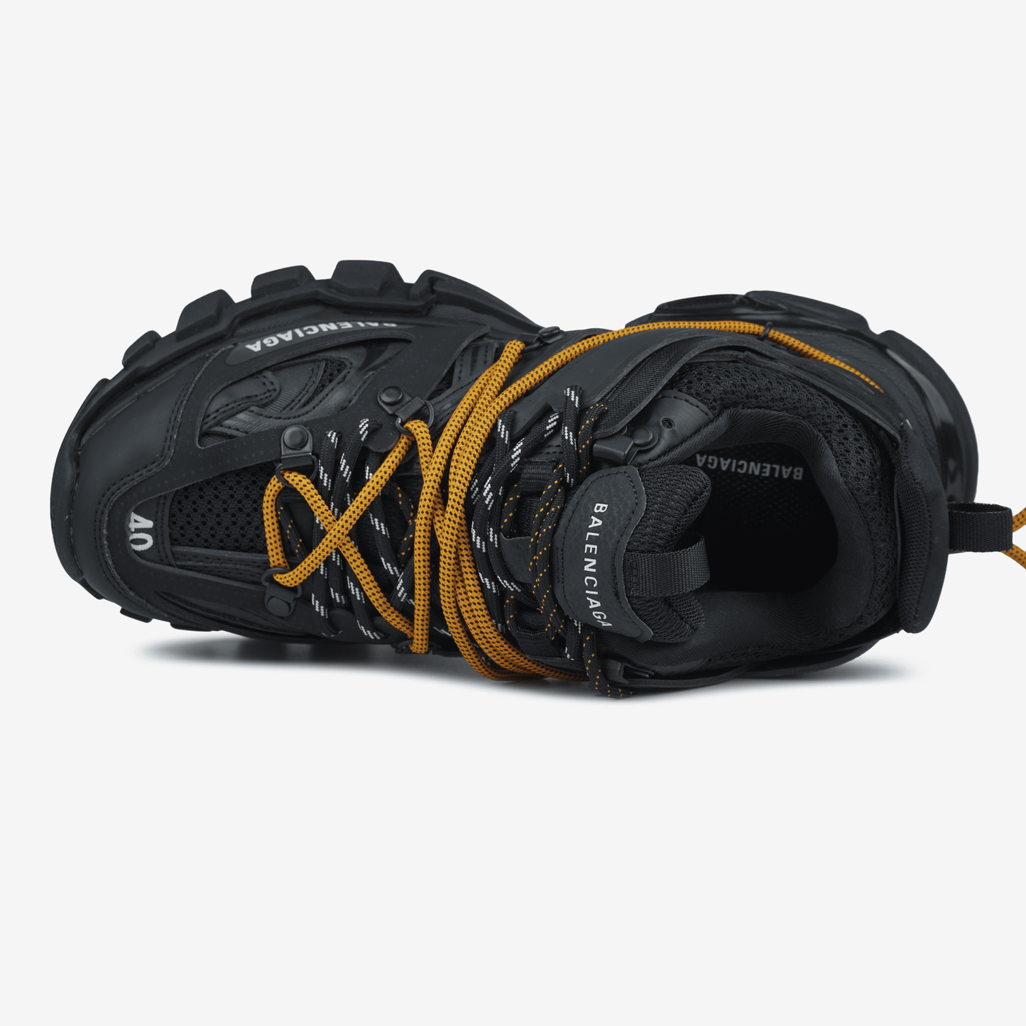 Balenciaga Track Trail Laces Black Orange