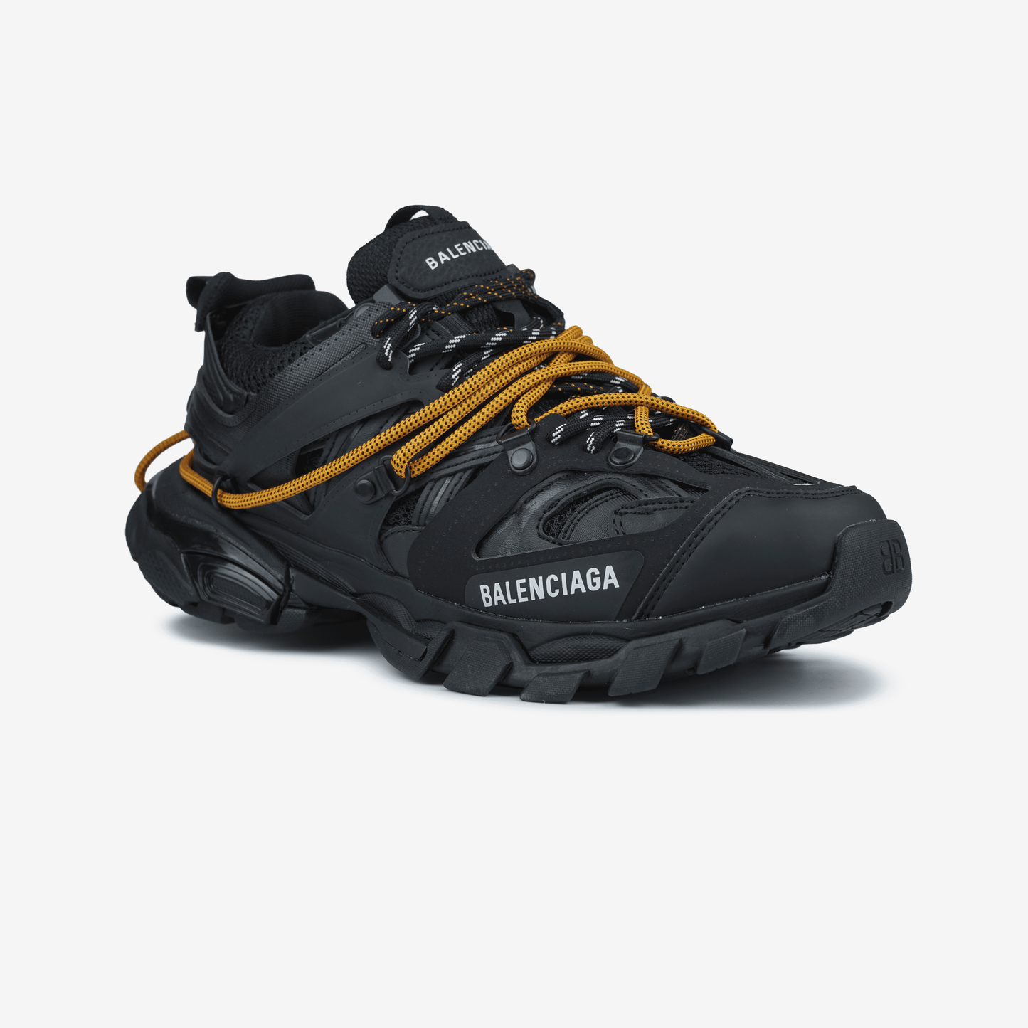 Balenciaga Track Trail Laces Black Orange