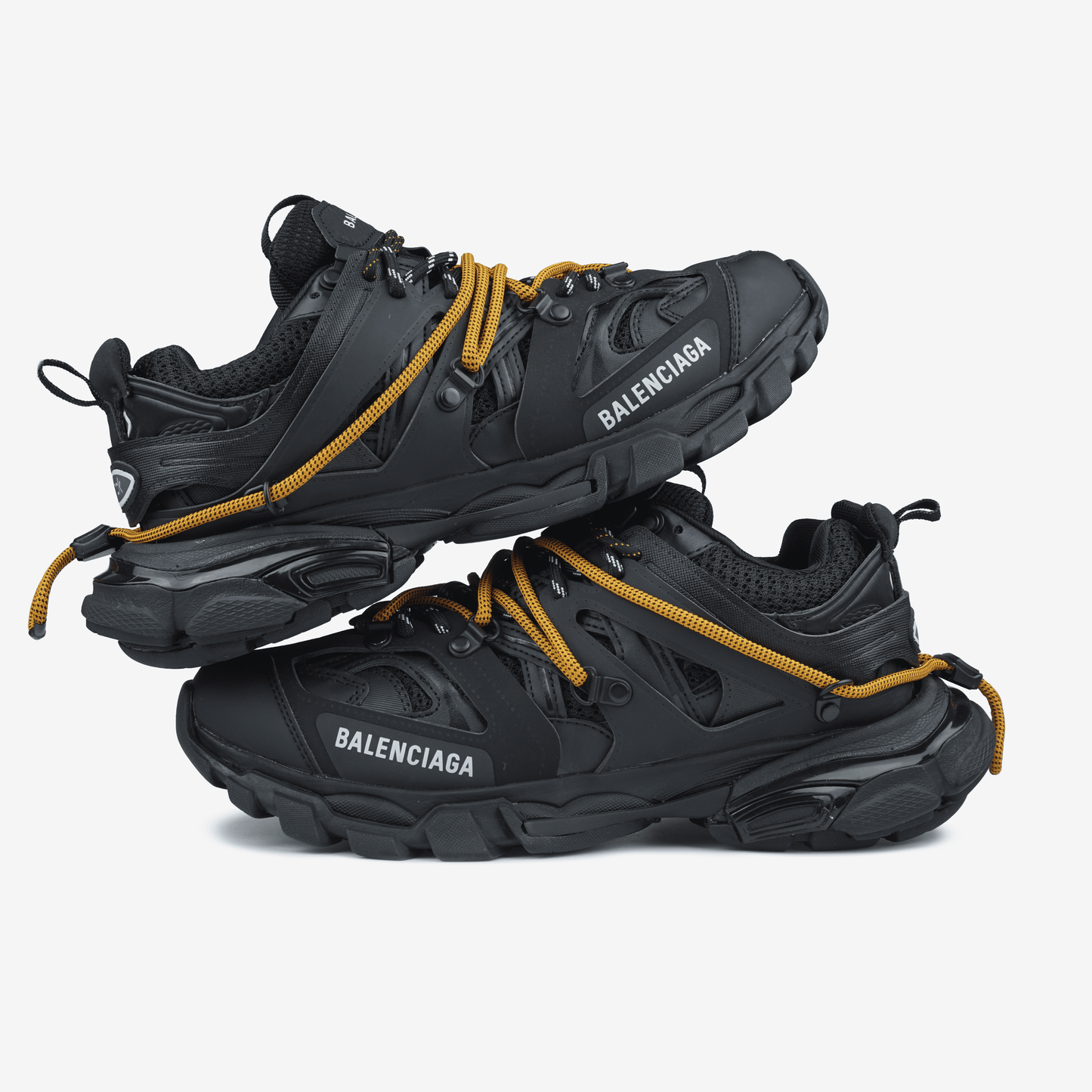 Balenciaga Track Trail Laces Black Orange