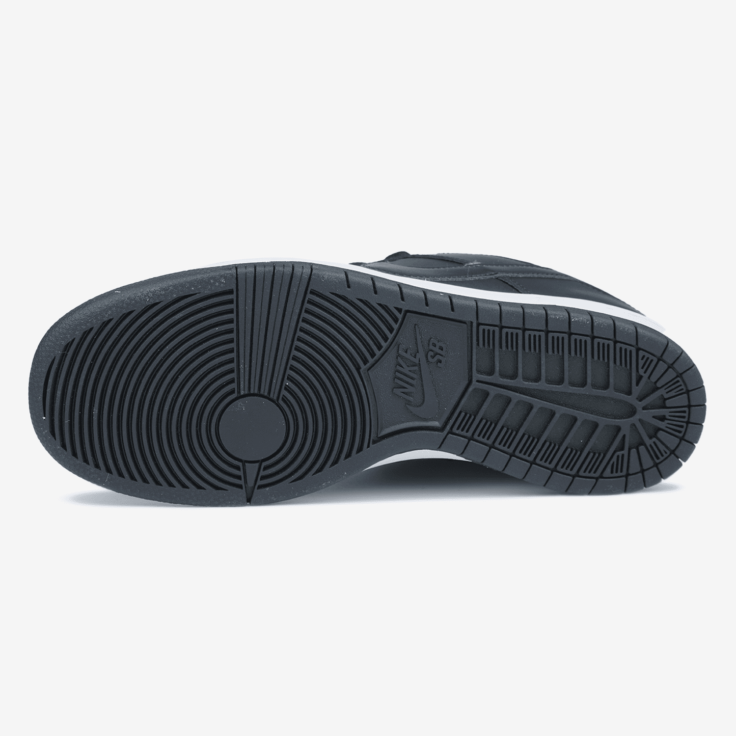 Nike SB Dunk Low Black White Хутро