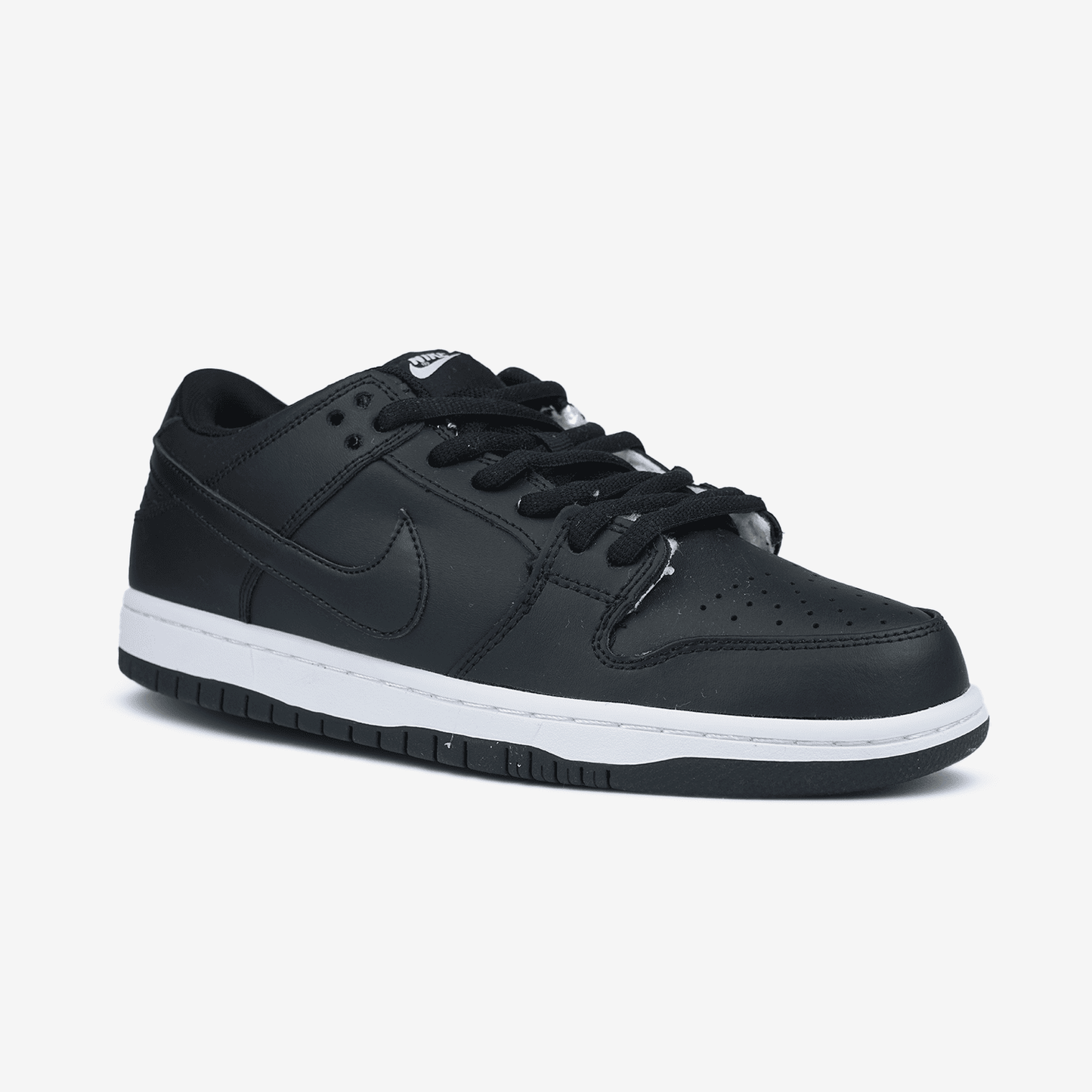Nike SB Dunk Low Black White Хутро