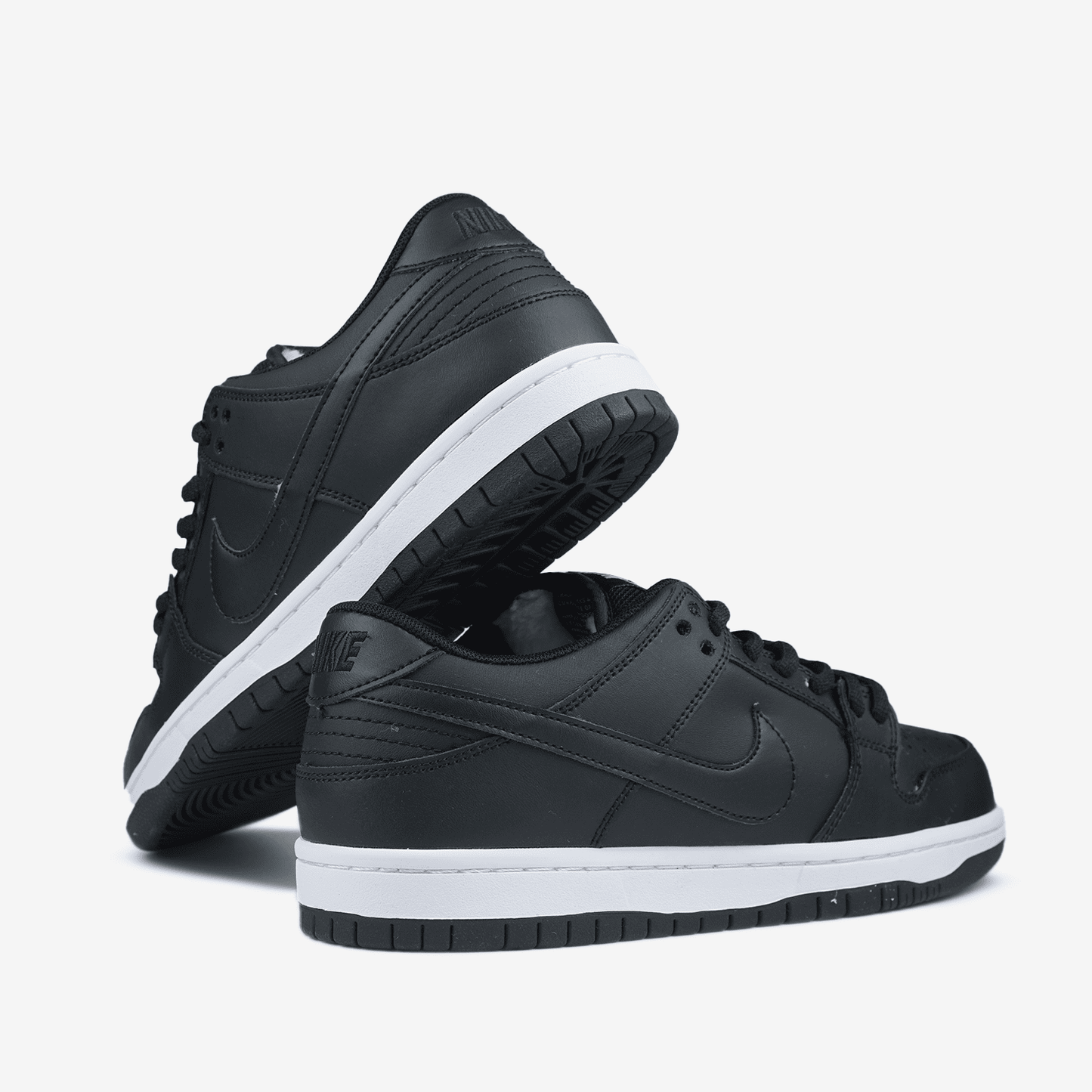 Nike SB Dunk Low Black White Хутро