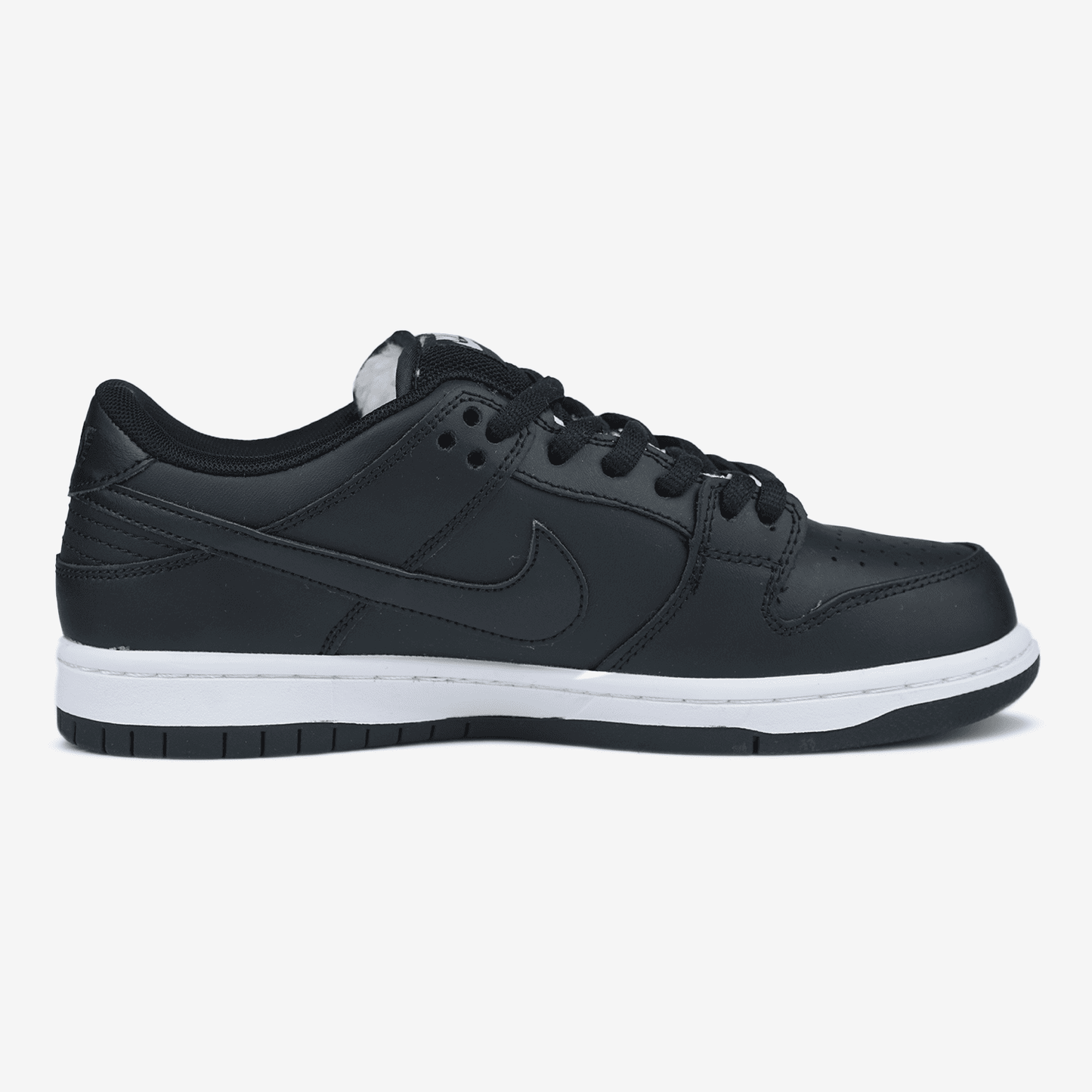 Nike SB Dunk Low Black White Хутро