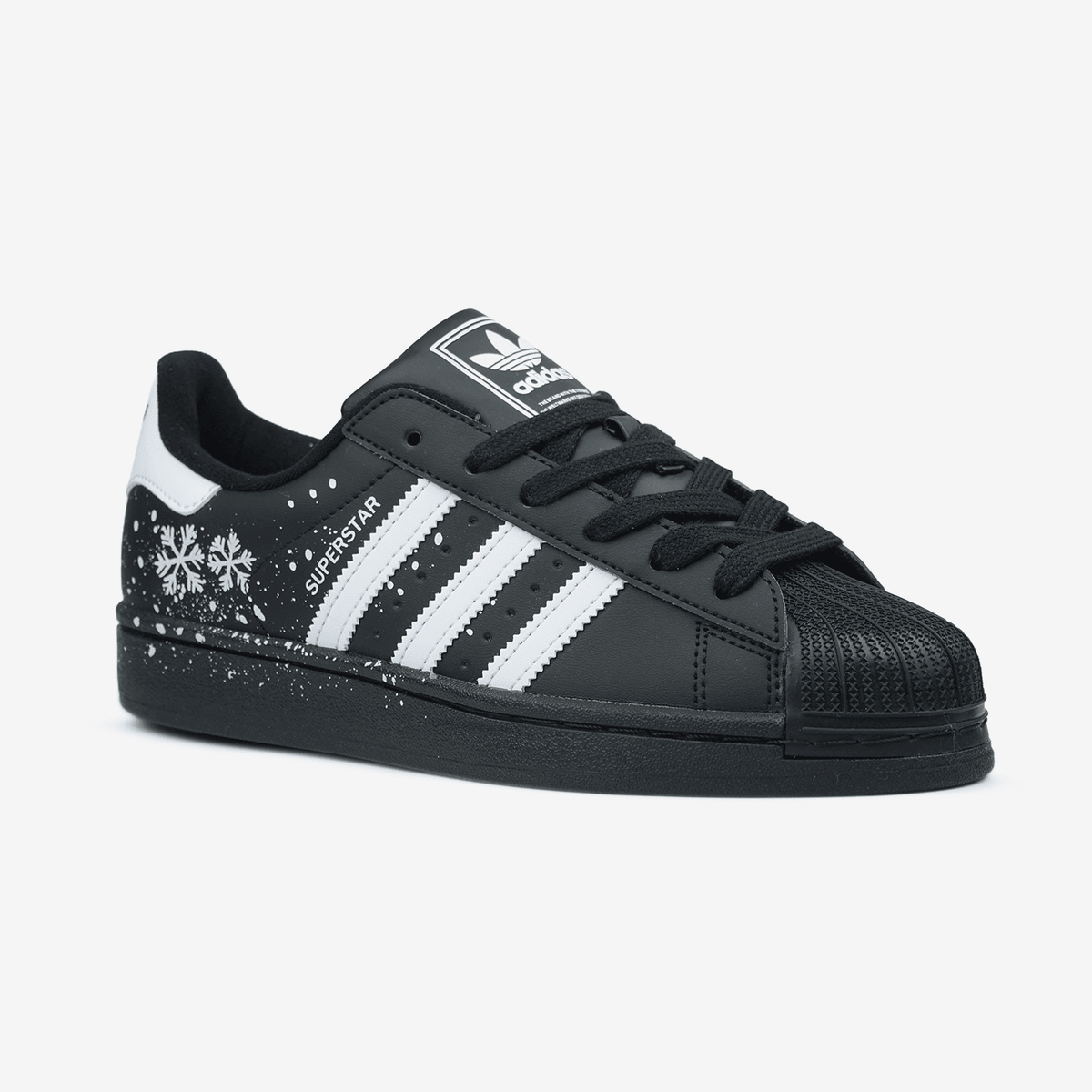 Adidas Superstar Black Snowflakes