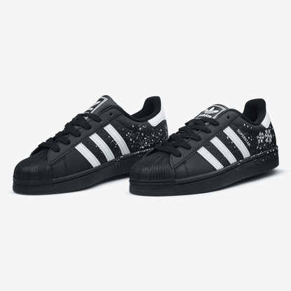 Adidas Superstar Black Snowflakes