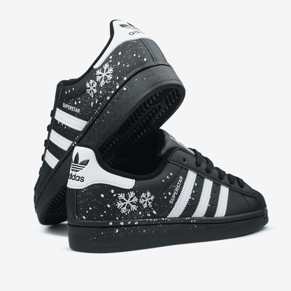 Adidas Superstar Black Snowflakes