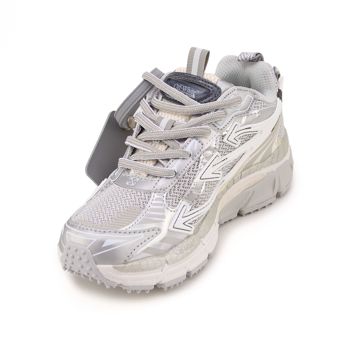 OFF-WHITE Be Right Back White Silver