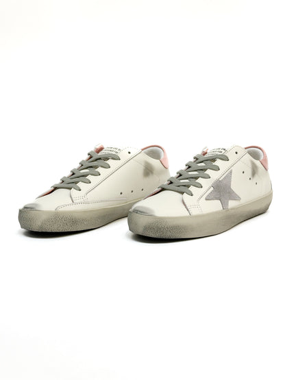 Golden Goose Superstar GGDB Star White Grey Pink