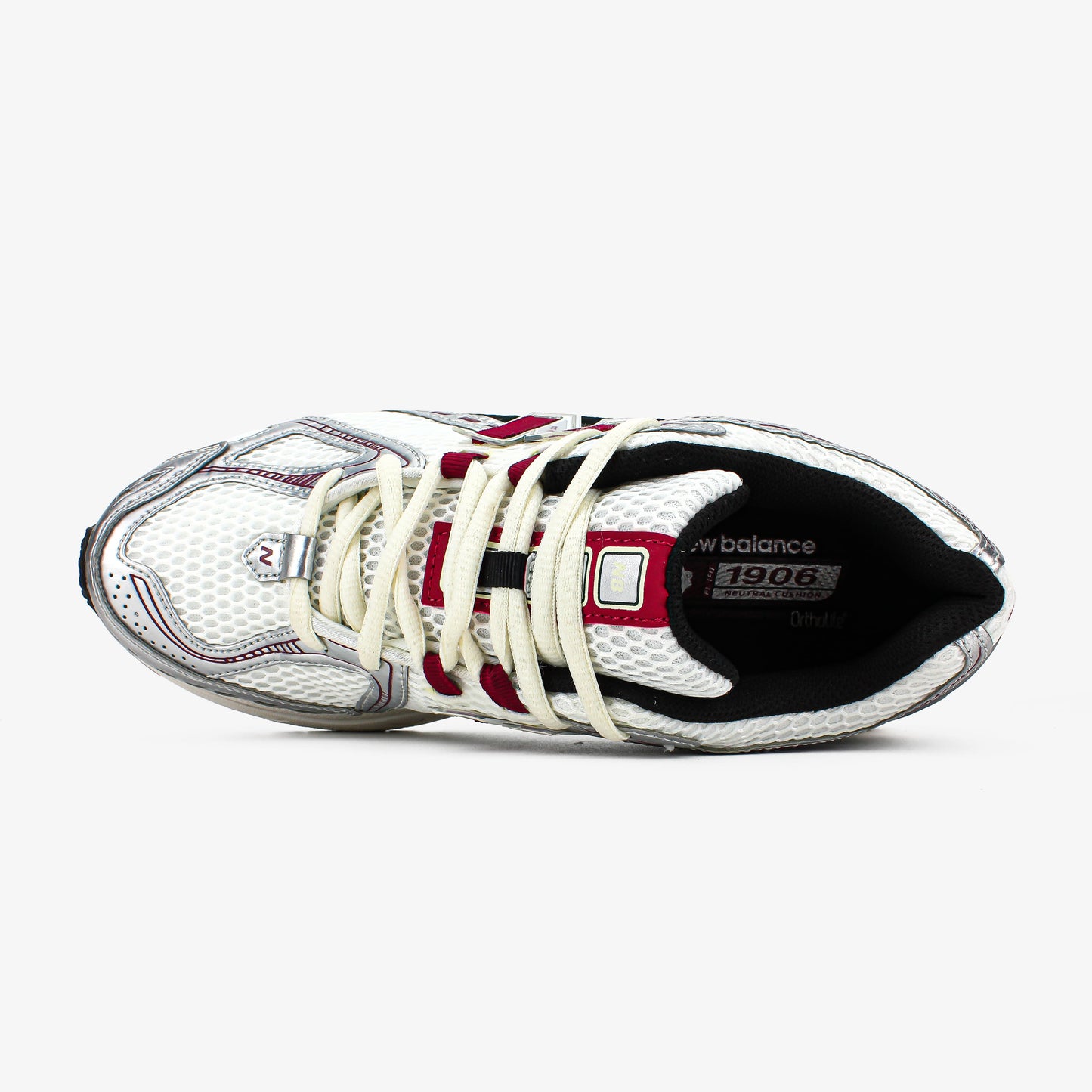 New Balance 1906R Silver Classic Crimson
