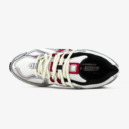 New Balance 1906R Silver Classic Crimson