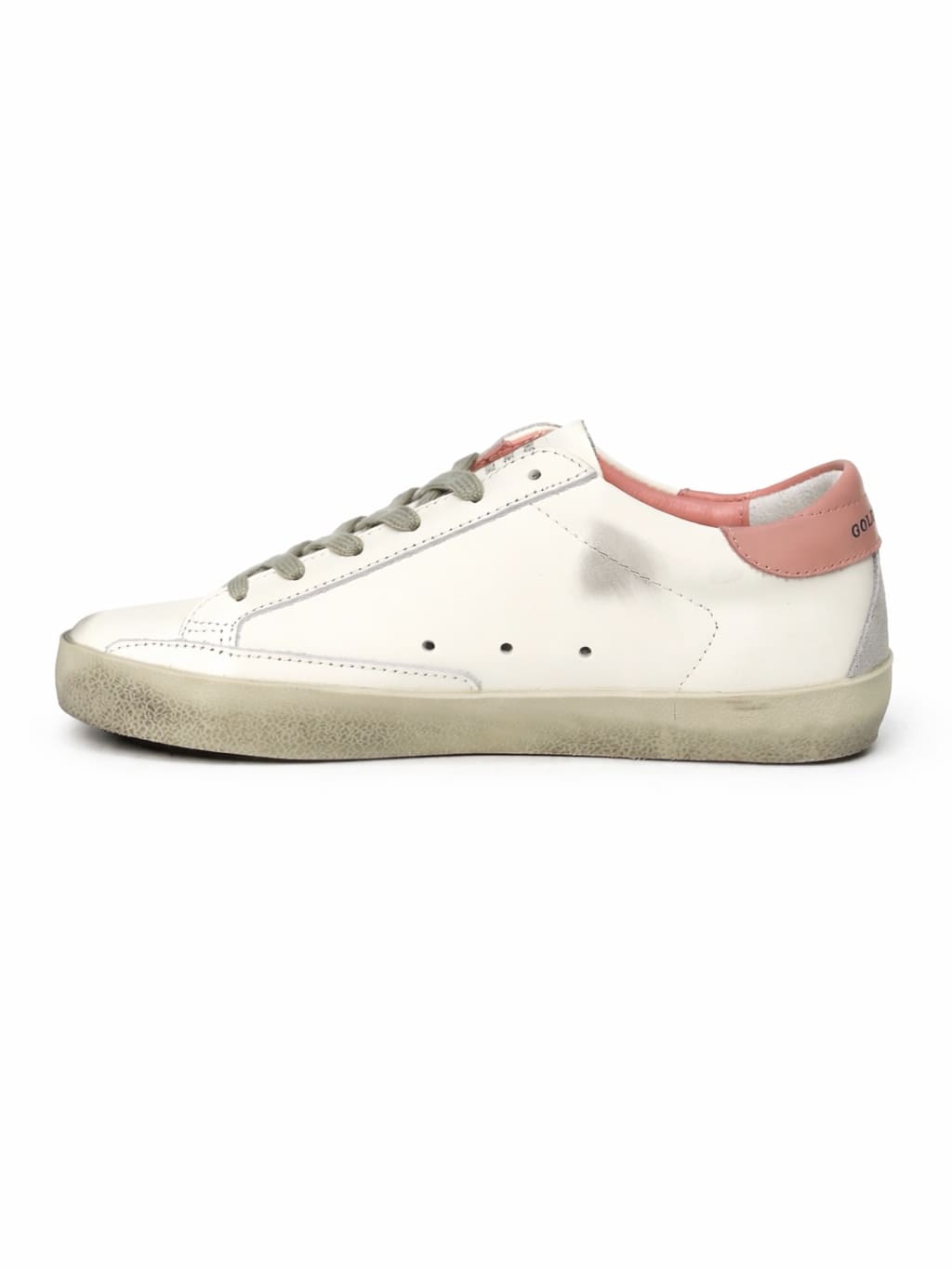 Golden Goose Superstar GGDB Star White Grey Pink