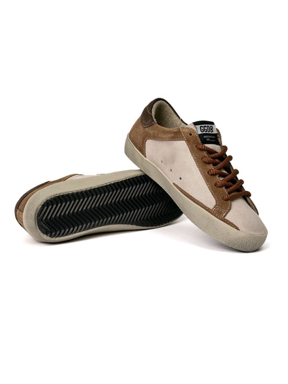 Golden Goose Superstar Light Beige Brown Suede