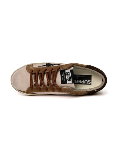 Golden Goose Superstar Light Beige Brown Suede