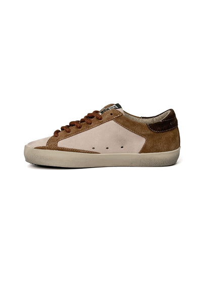 Golden Goose Superstar Light Beige Brown Suede
