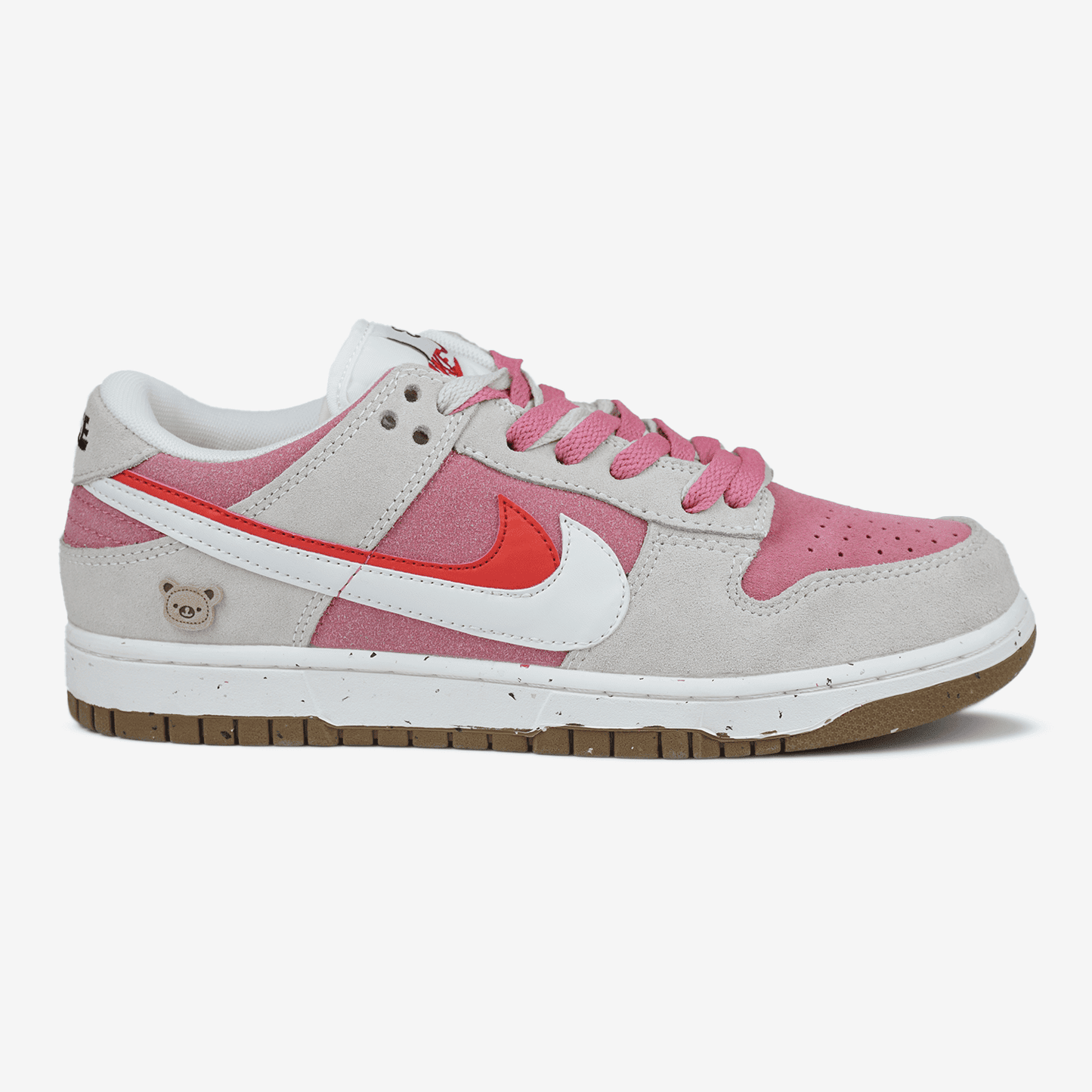 Nike Dunk SE 85 Double Swoosh Pink Rabbit Хутро