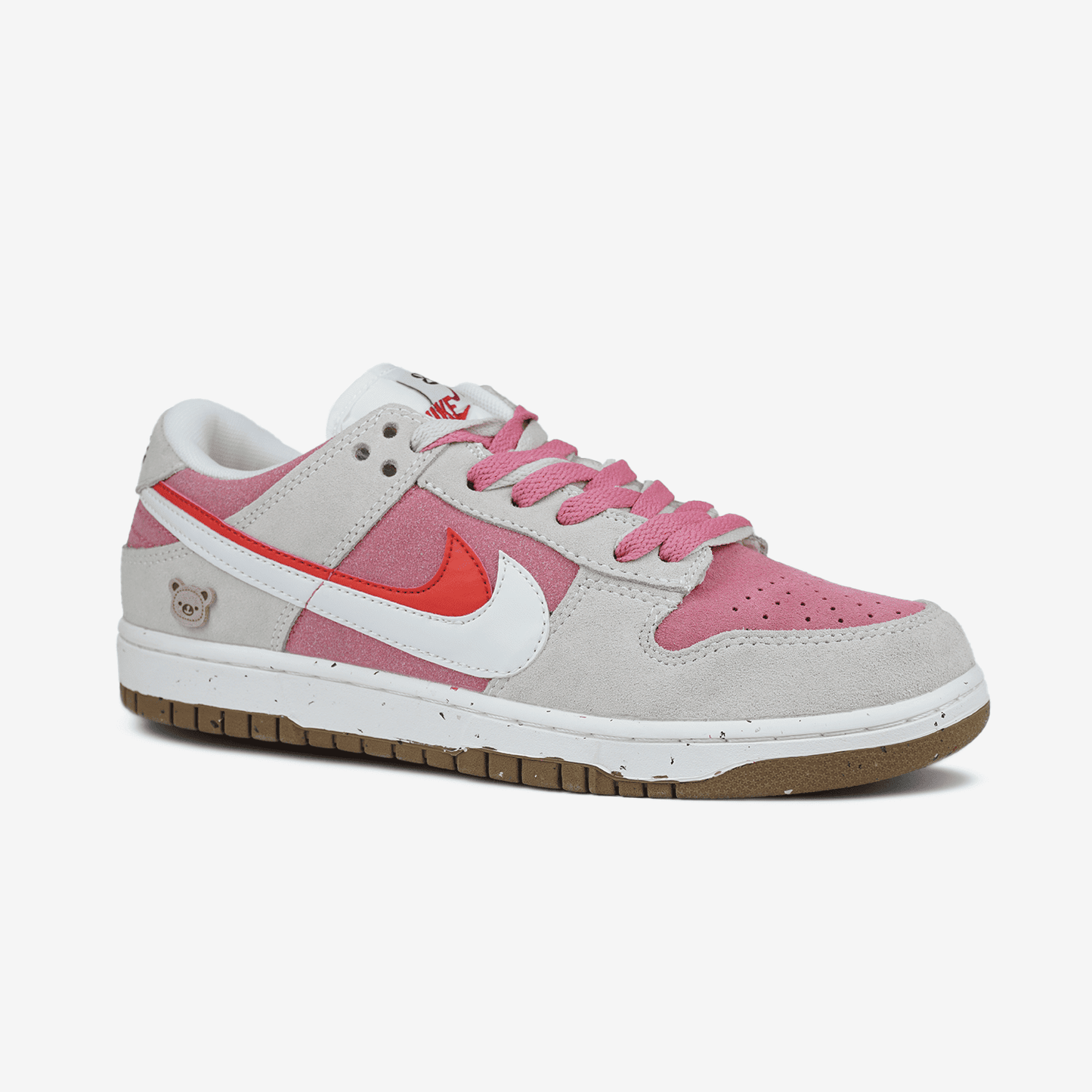 Nike Dunk SE 85 Double Swoosh Pink Rabbit Хутро