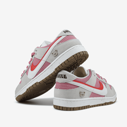 Nike Dunk SE 85 Double Swoosh Pink Rabbit Хутро