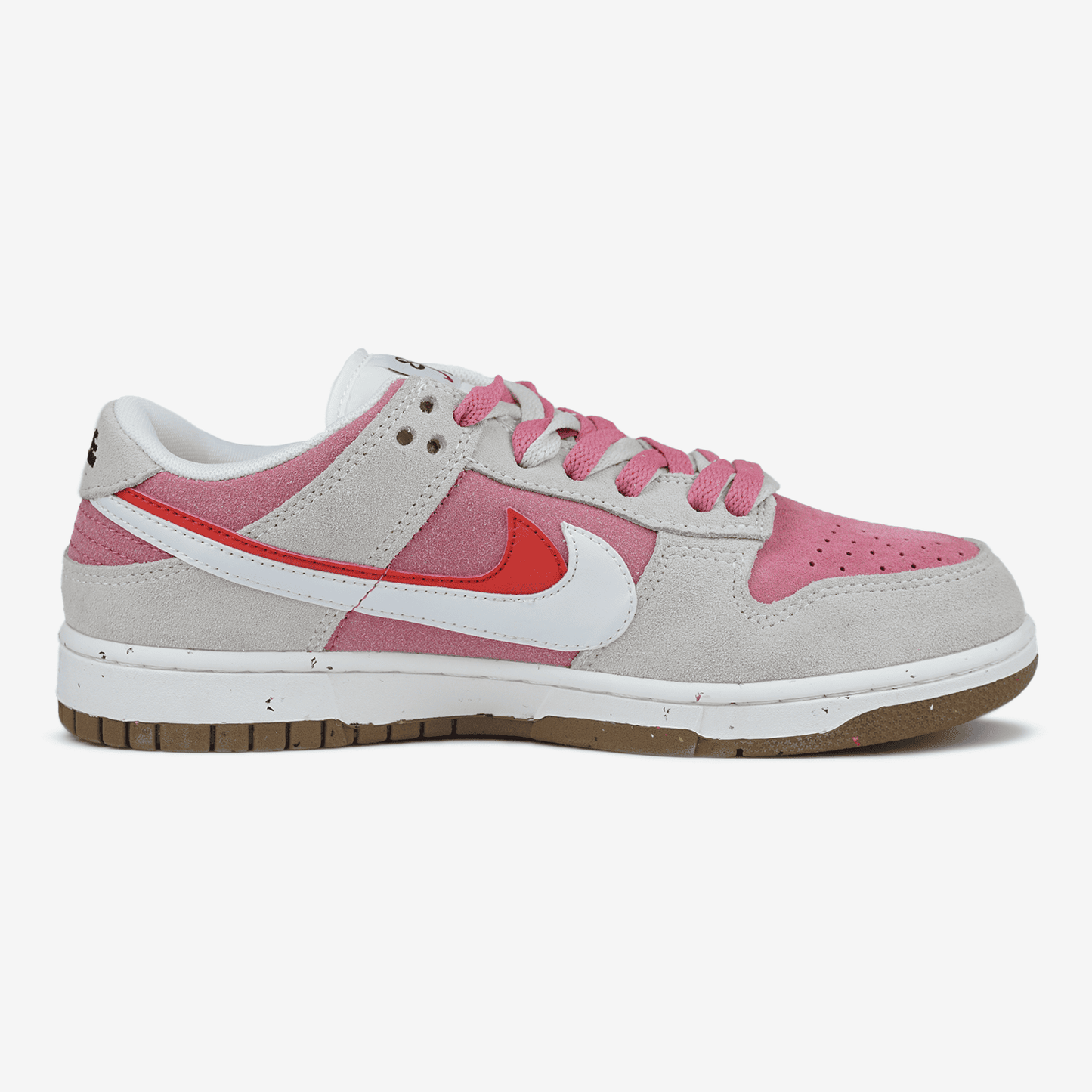 Nike Dunk SE 85 Double Swoosh Pink Rabbit Хутро